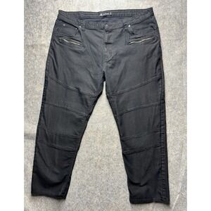 Akademiks ‎ Black Jeans Pants Men's Sz 46X34